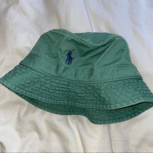 POLO turquoise BUCKET HAT